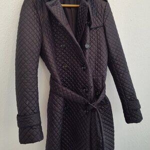 TRU TRUSSARDI, Women’s Quilted Jacket, Raincoat, Utility, Euro 48, Italy